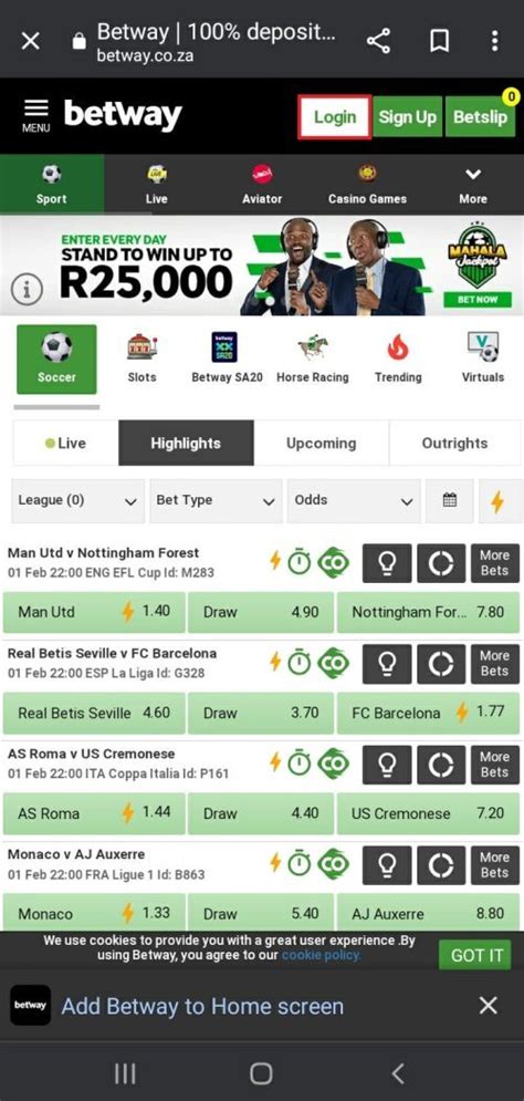 betway my account.